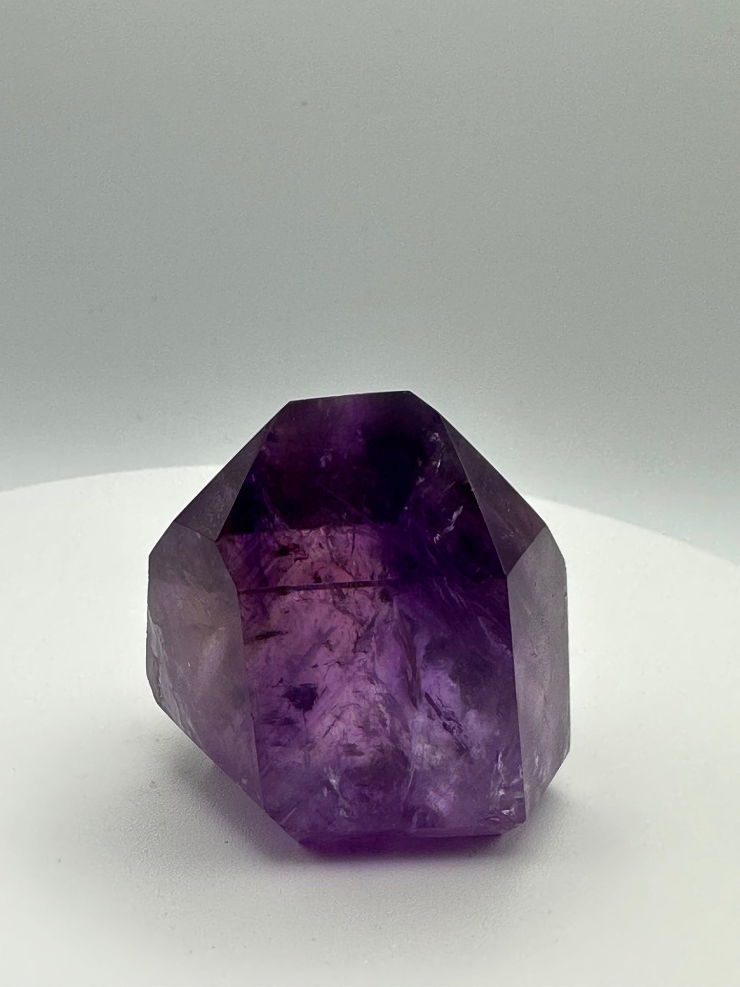 Beautiful AAA Phantom Amethyst Chunky Tower - From Brazil