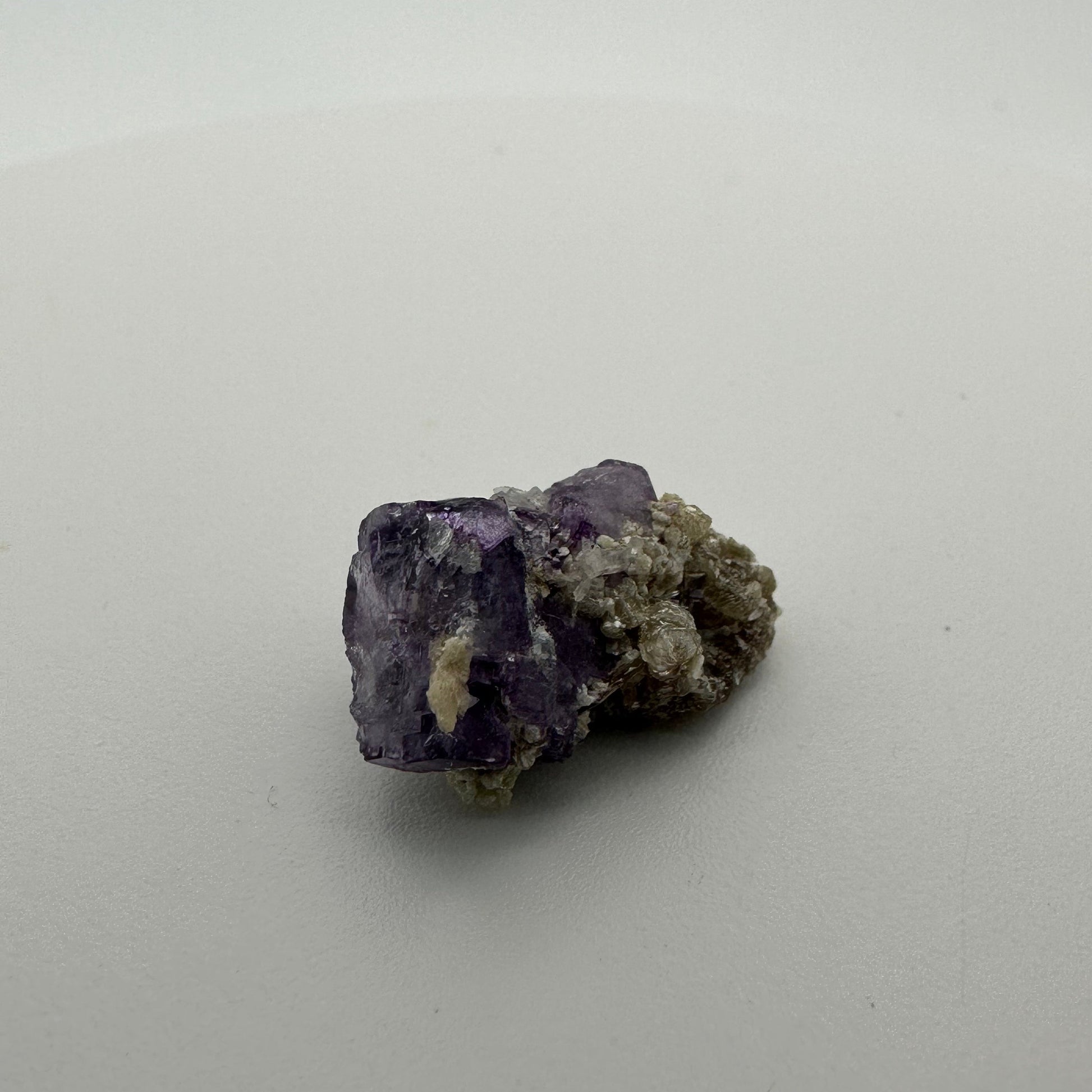 Mini Yaogangxian Purple Fluorite Specimen