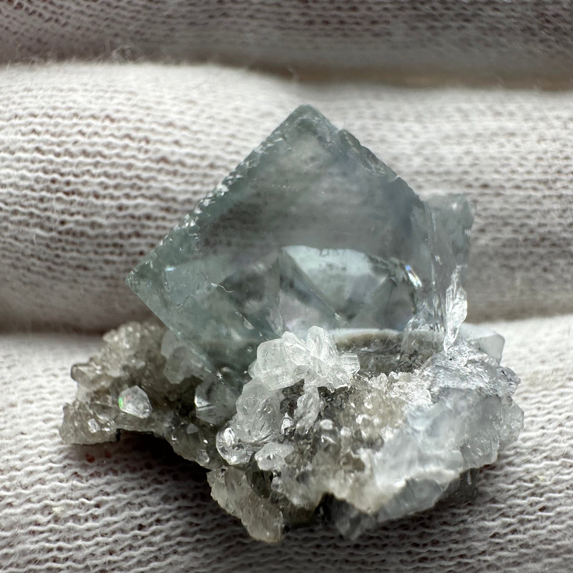 Exquisite Yaogangxian Blue Fluorite Specimen