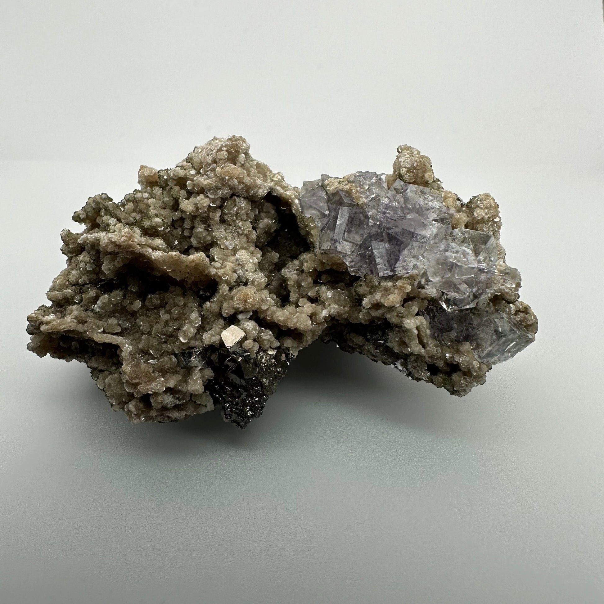 Spectacular Yaogangxian/YGX Fluorite Specimen Genuine High-Quality Purple Cluster