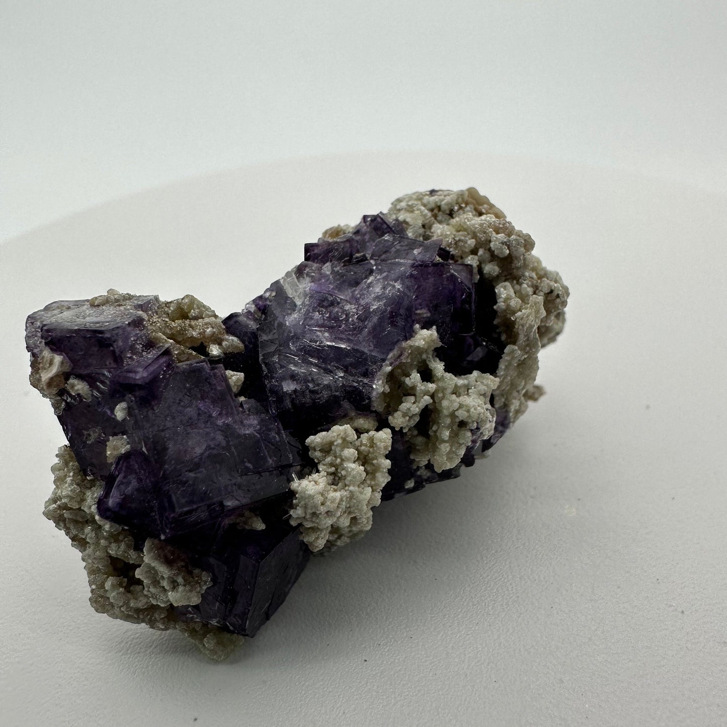 Stunning Yaogangxian Purple Fluorite Specimen