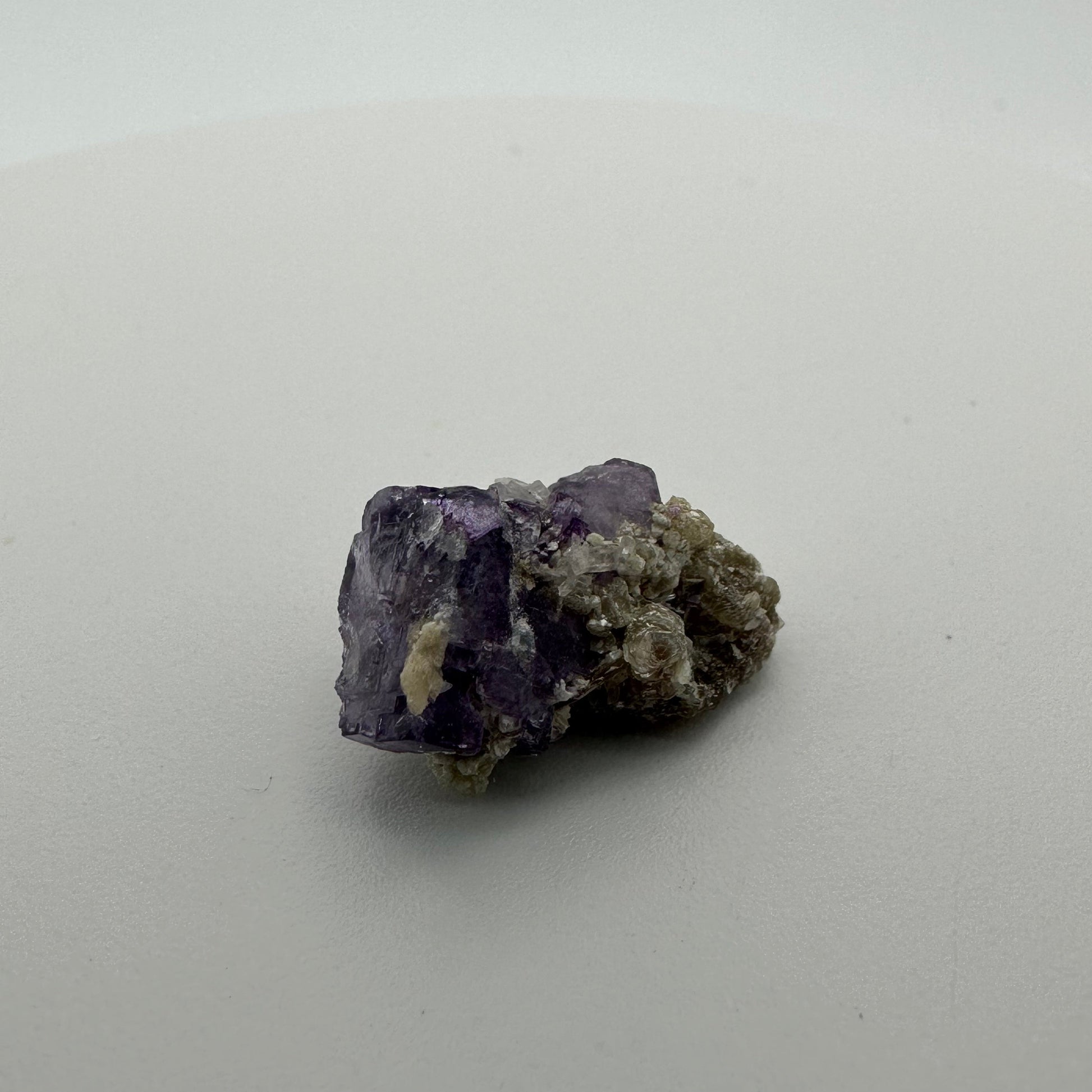 Mini Yaogangxian Purple Fluorite Specimen