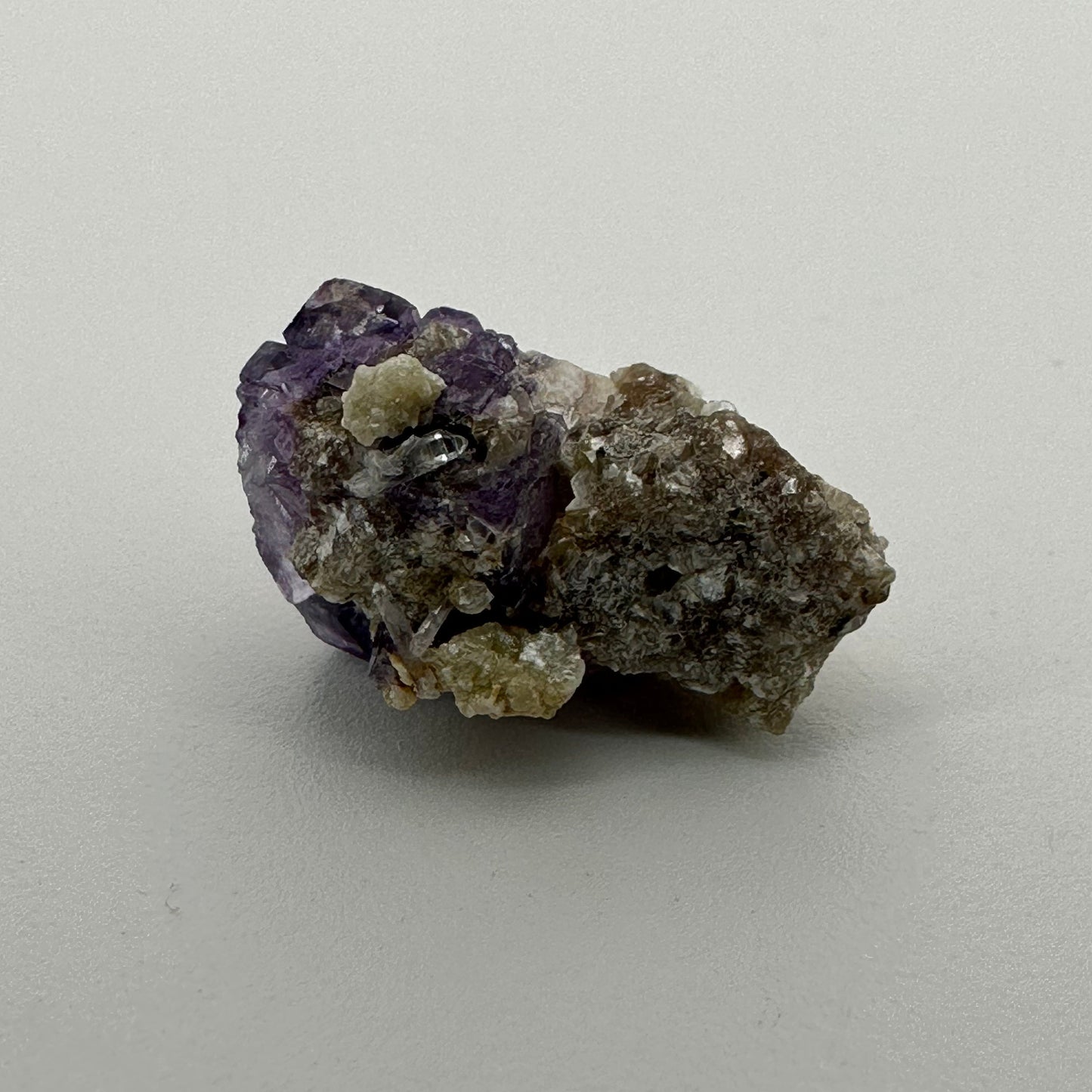 Mini Yaogangxian Purple Fluorite Specimen