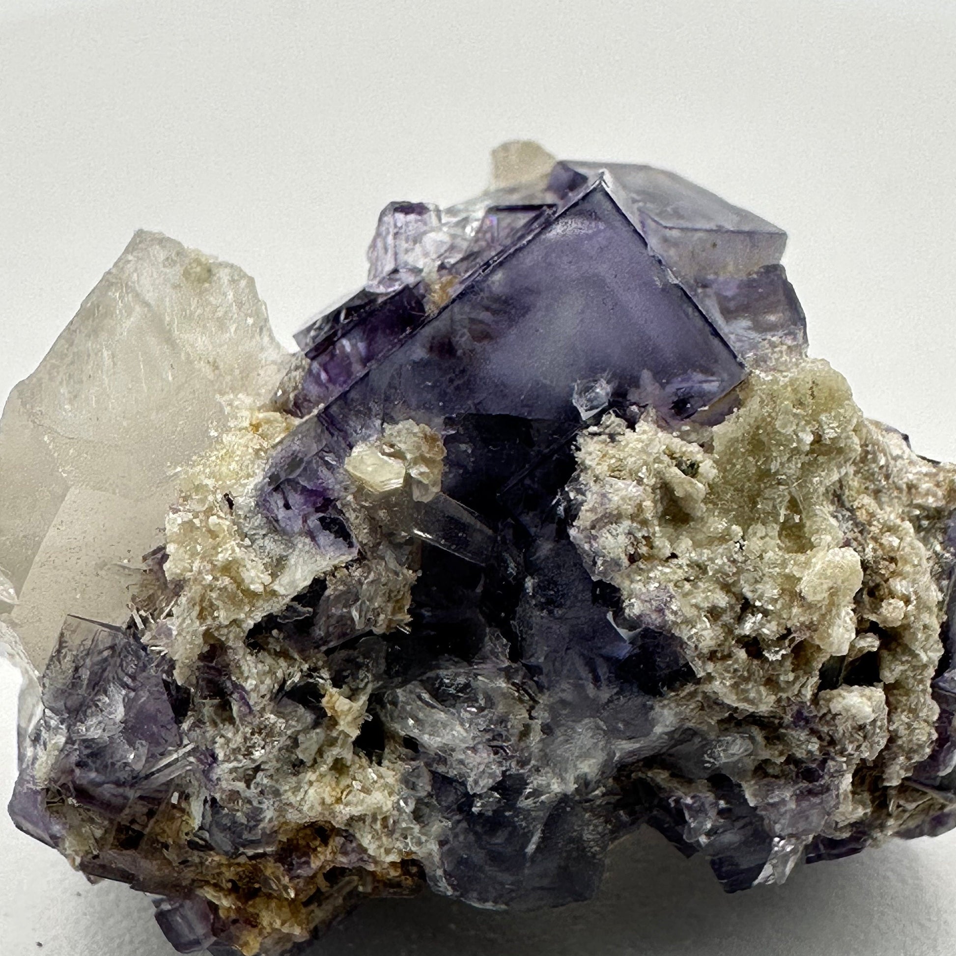 Mesmerizing Yaogangxian Purple Fluorite Specimen