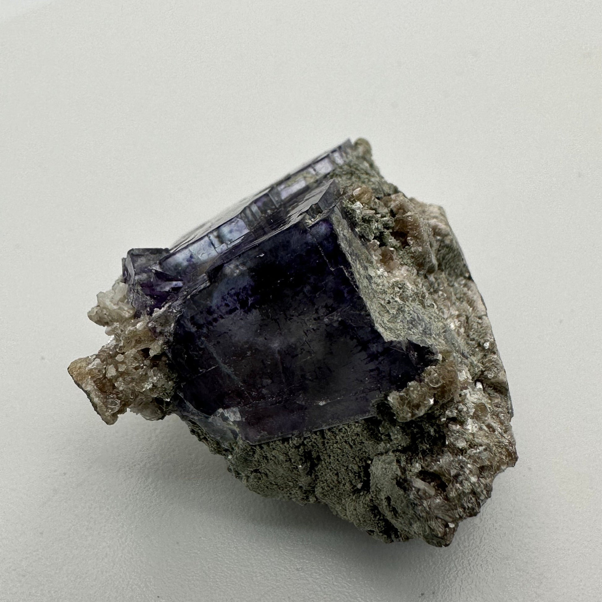 Captivating Yaogangxian Purple Fluorite Specimen