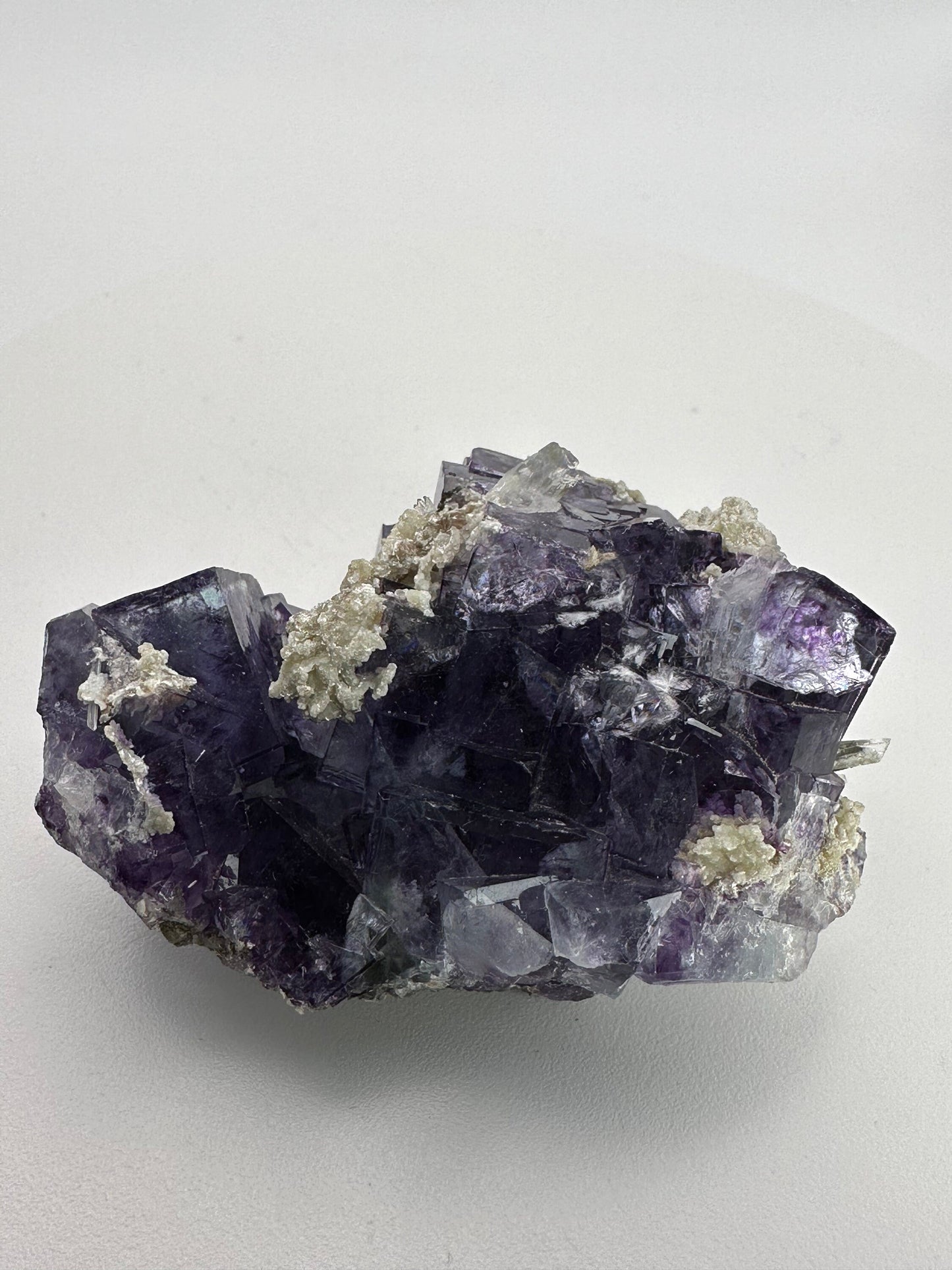 Color Zoning | Yaogangxian Fluorite Specimen | Purple Fluorite | Statement Piece | Rainbows