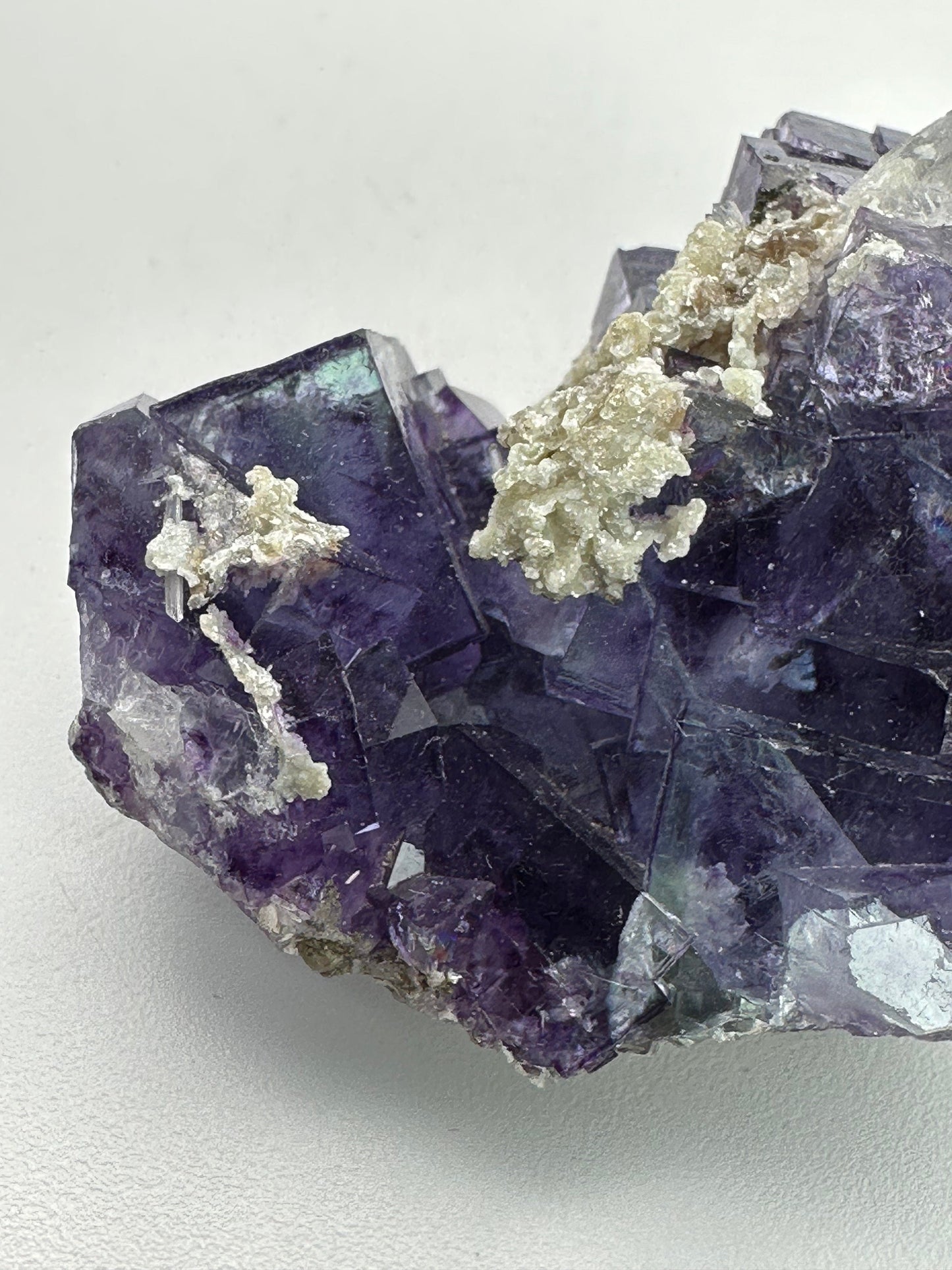 Color Zoning | Yaogangxian Fluorite Specimen | Purple Fluorite | Statement Piece | Rainbows