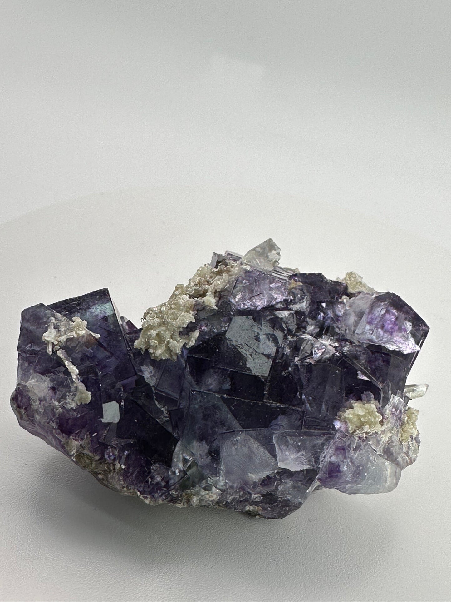 Color Zoning | Yaogangxian Fluorite Specimen | Purple Fluorite | Statement Piece | Rainbows