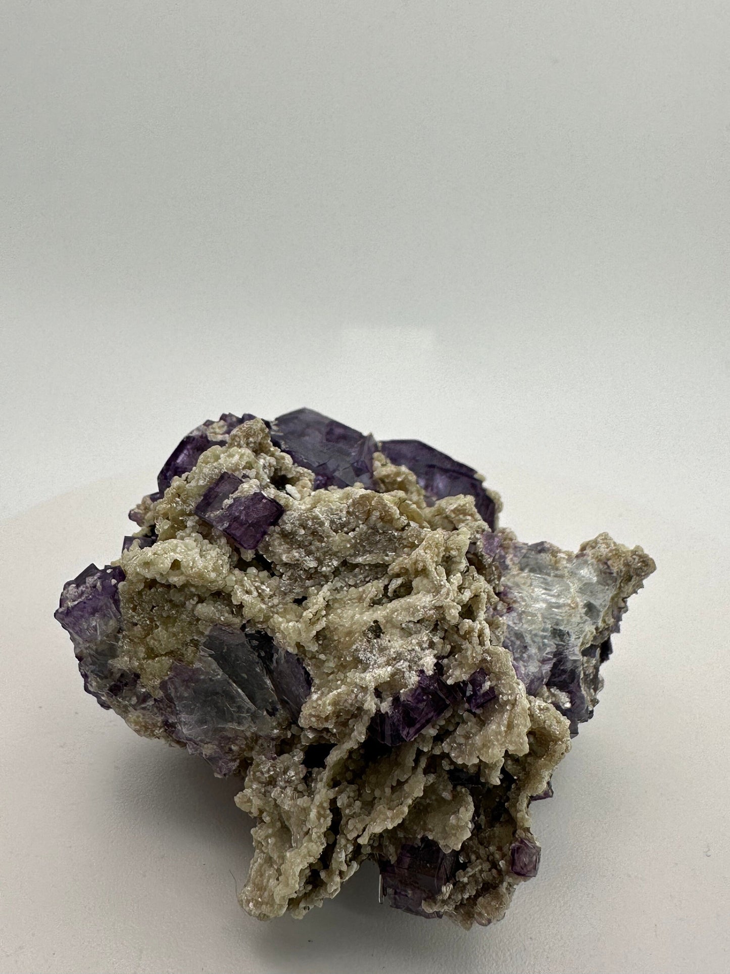 Gorgeous Color Zoning | Yaogangxian Fluorite Specimen | Purple Fluorite | Statement Piece | Rainbows