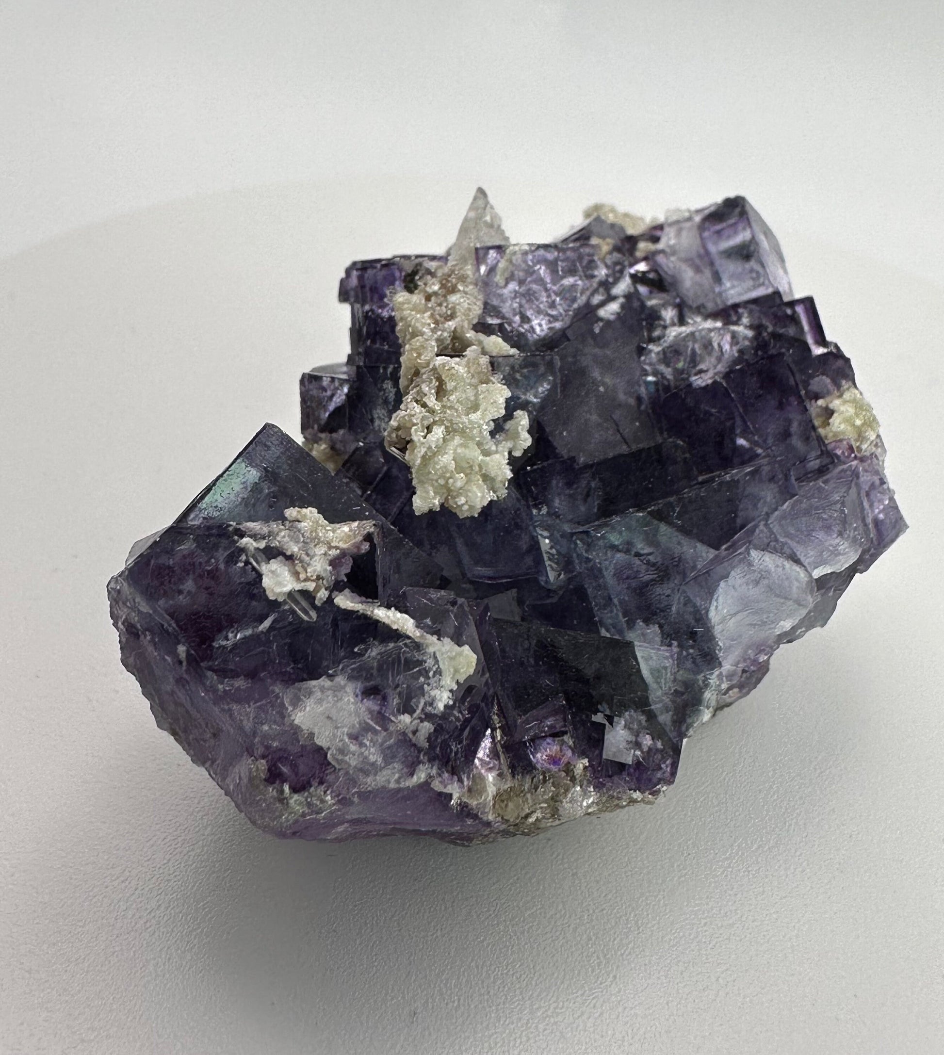 Color Zoning | Yaogangxian Fluorite Specimen | Purple Fluorite | Statement Piece | Rainbows