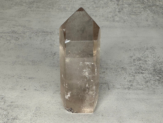 Genuine Citrine Quartz Tower/Point with Mica Inclusion High-Quality Crystal With Rainbows From Brazil