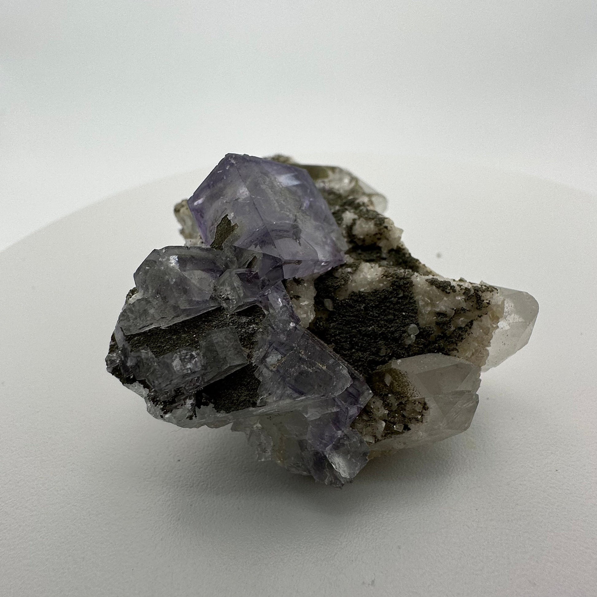 Incredible Yaogangxian Purple Fluorite Specimen