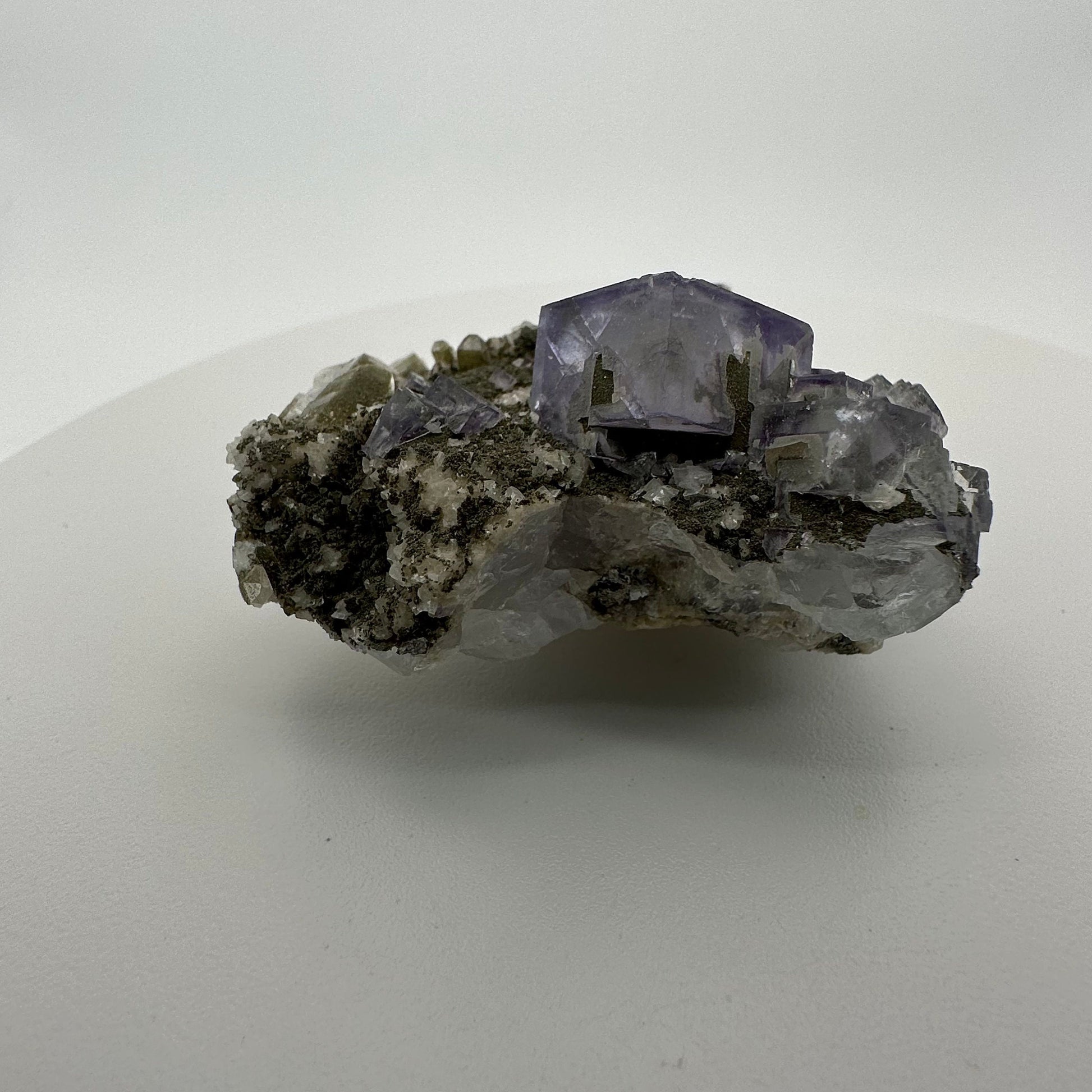 Incredible Yaogangxian Purple Fluorite Specimen