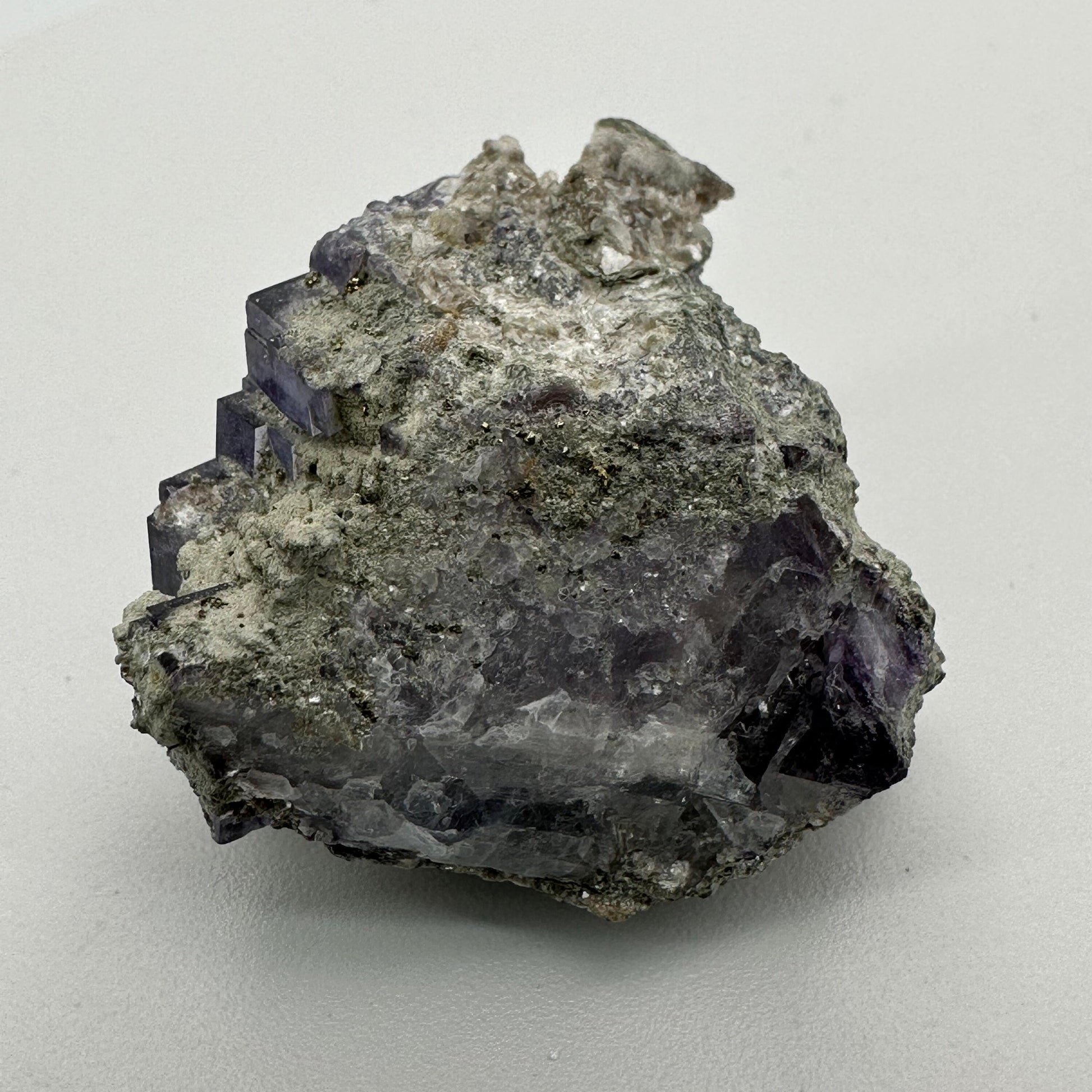 Captivating Yaogangxian Purple Fluorite Specimen