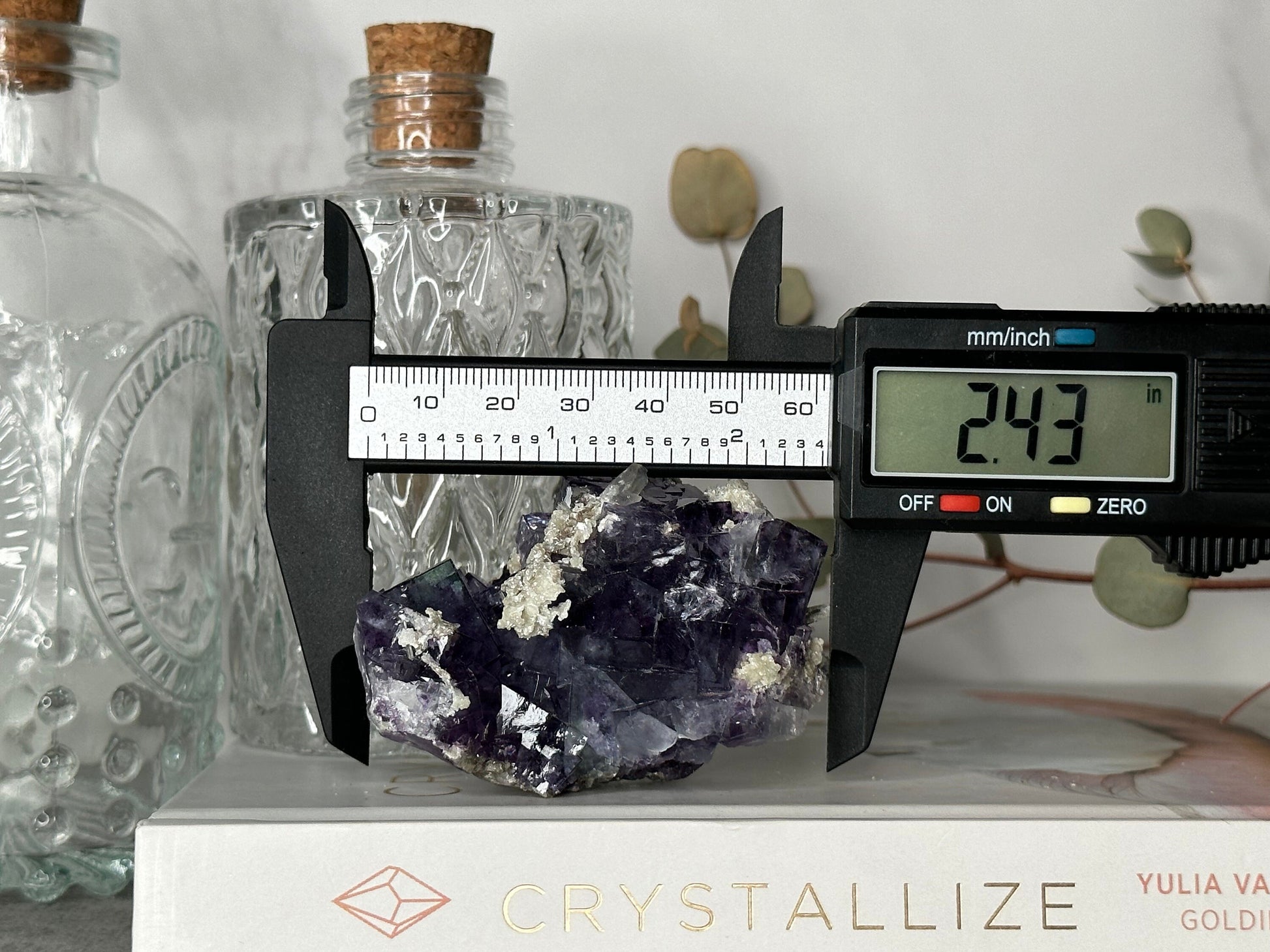 Color Zoning | Yaogangxian Fluorite Specimen | Purple Fluorite | Statement Piece | Rainbows