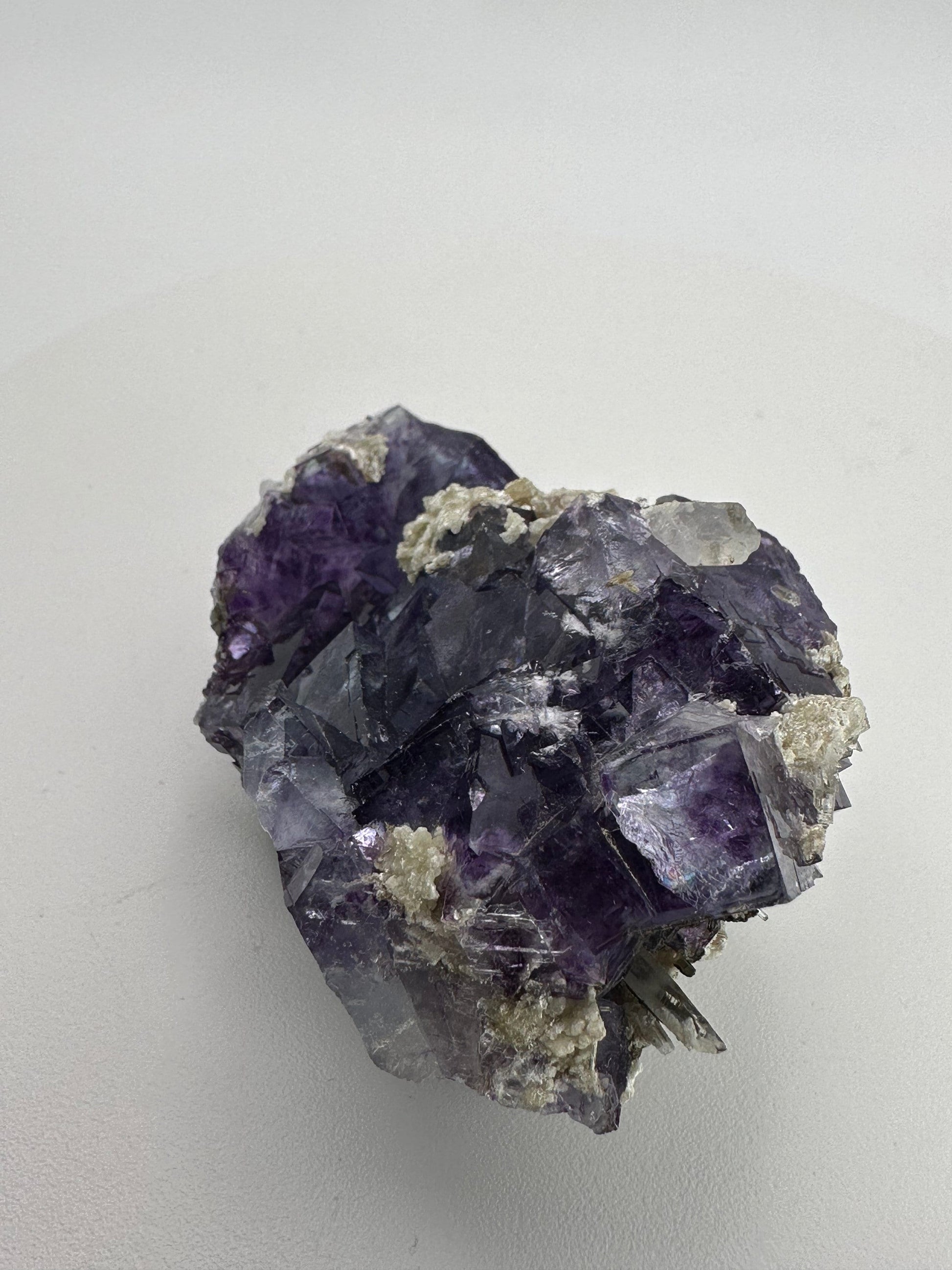 Color Zoning | Yaogangxian Fluorite Specimen | Purple Fluorite | Statement Piece | Rainbows