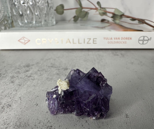 Marvelous Yaogangxian Purple Fluorite Specimen