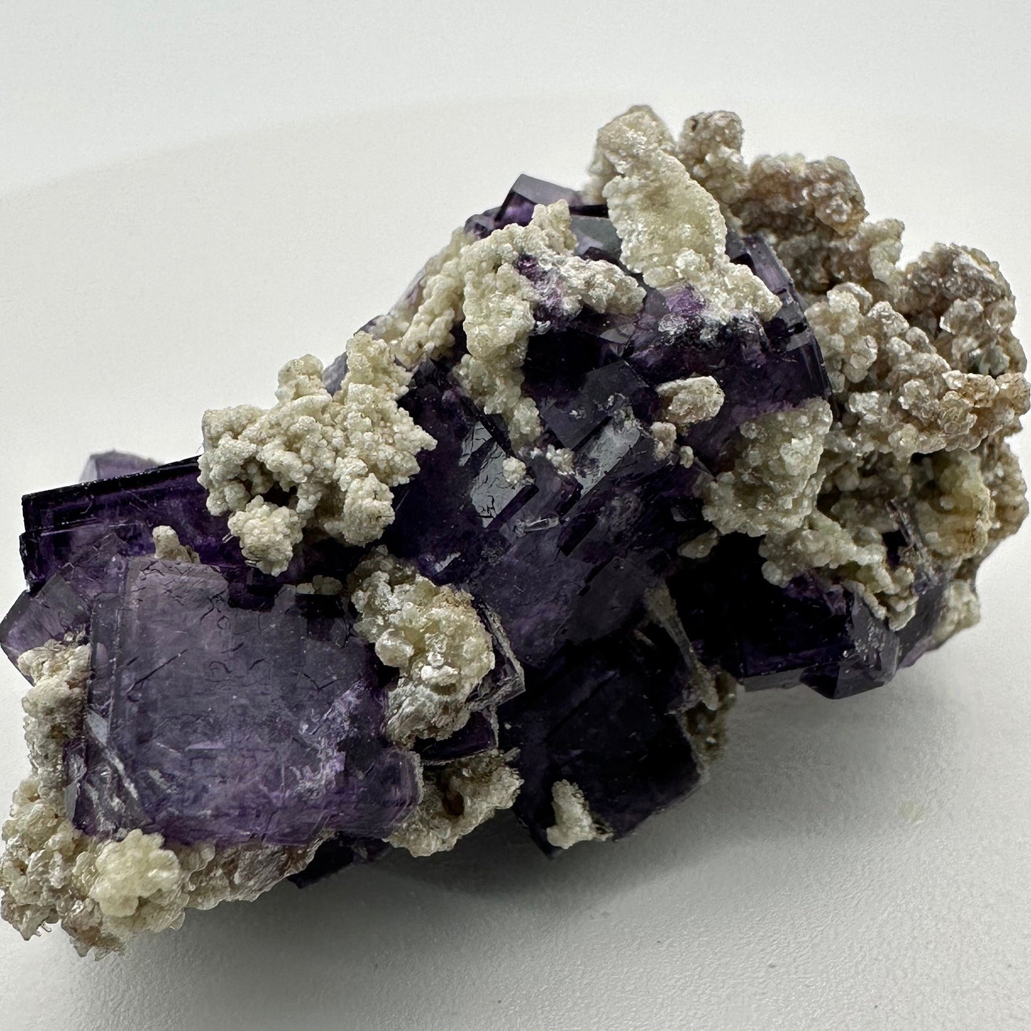 Stunning Yaogangxian Purple Fluorite Specimen