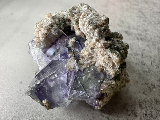 Gorgeous Yaogangxian/YGX Fluorite Purple Specimen