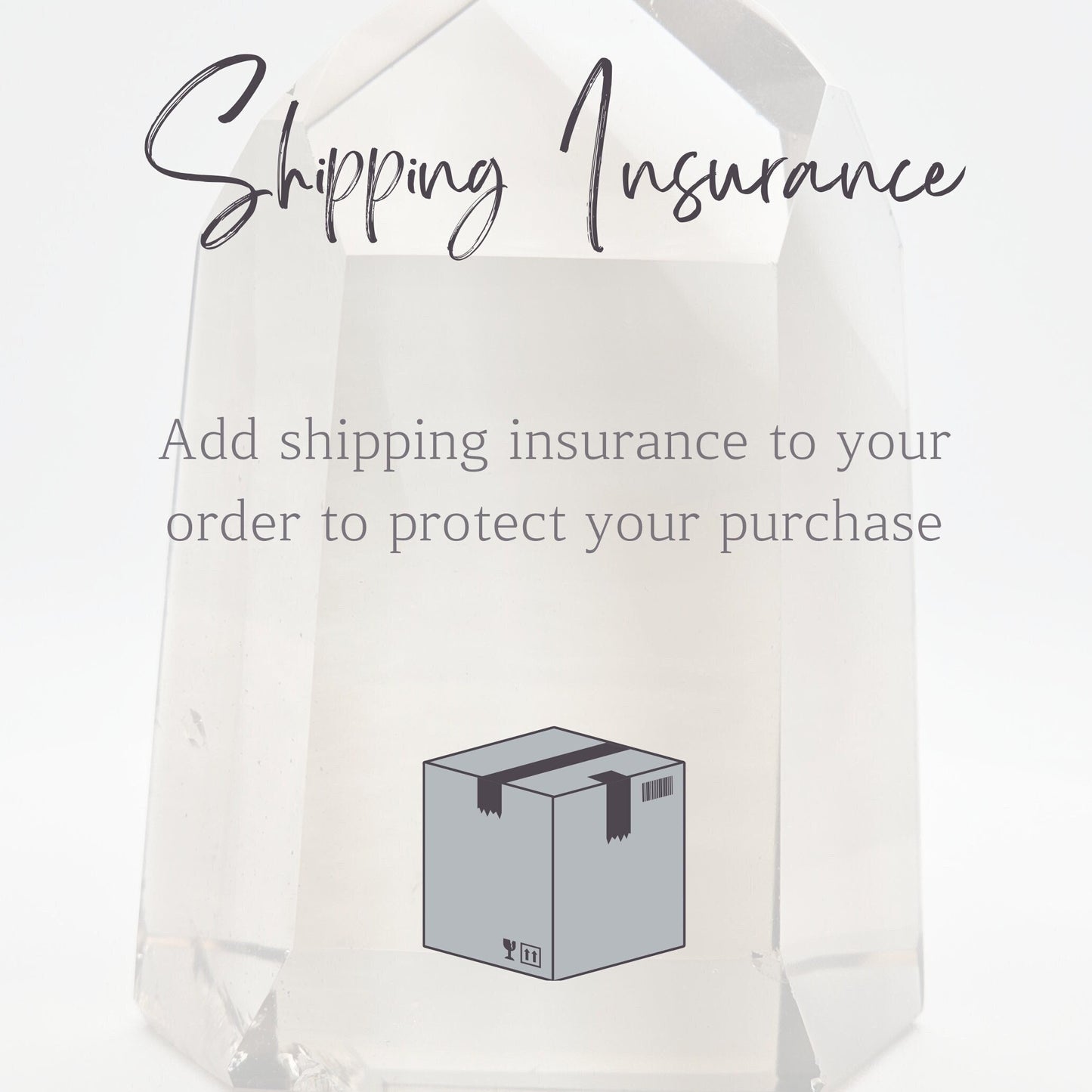 Add Shipping Insurance To Your Order