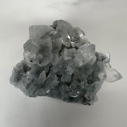 Beautiful Grey/Blue Apophyllite Chalcedony Specimen From India | Tucson Gem Show Exclusive