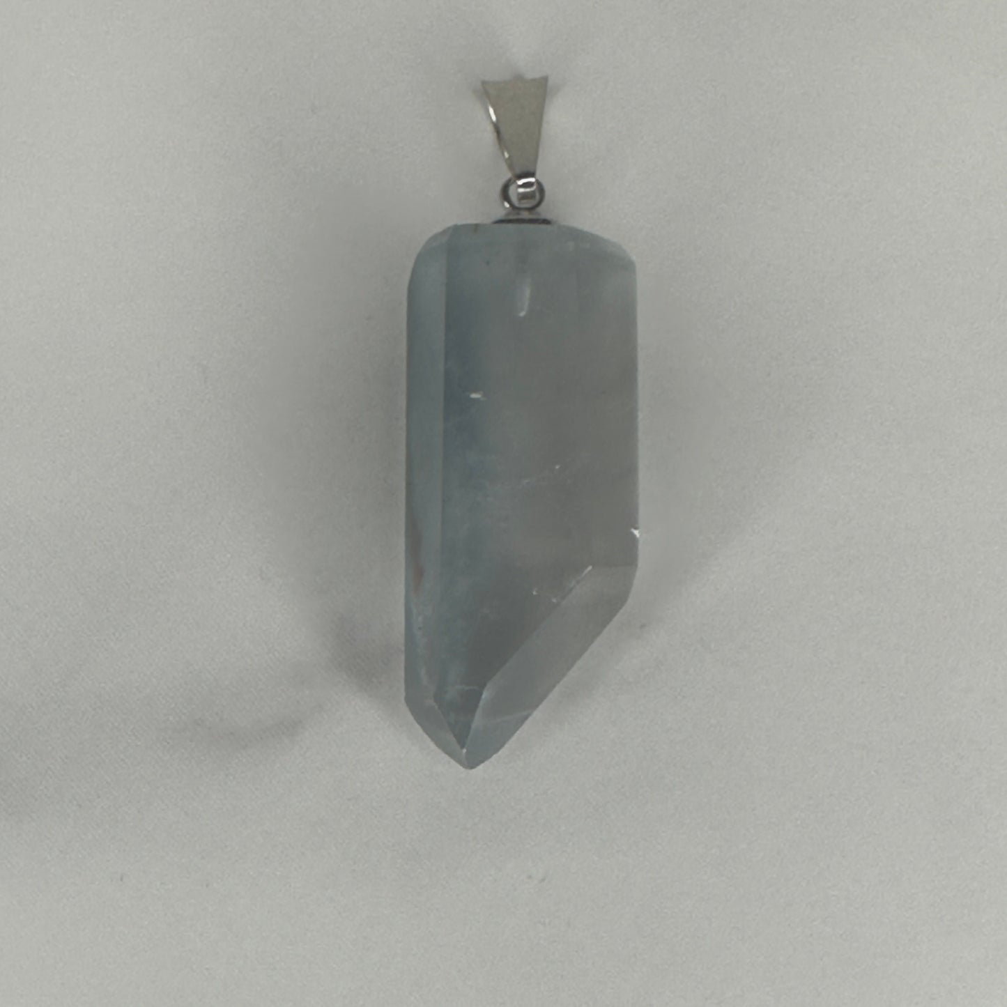Spectacular Blue Tara Crystal Pendant Genuine Blue Amphibole Jewelry For Necklace From Brazil | Tucson Gem Show Exclusive
