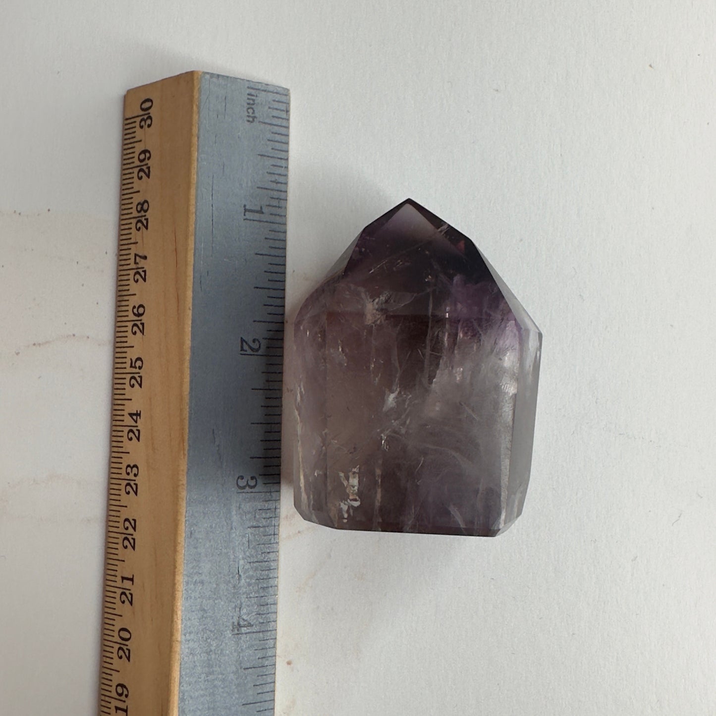 Gorgeous Amethyst Quartz Tower With Phantom High-Quality Crystal From Brazil