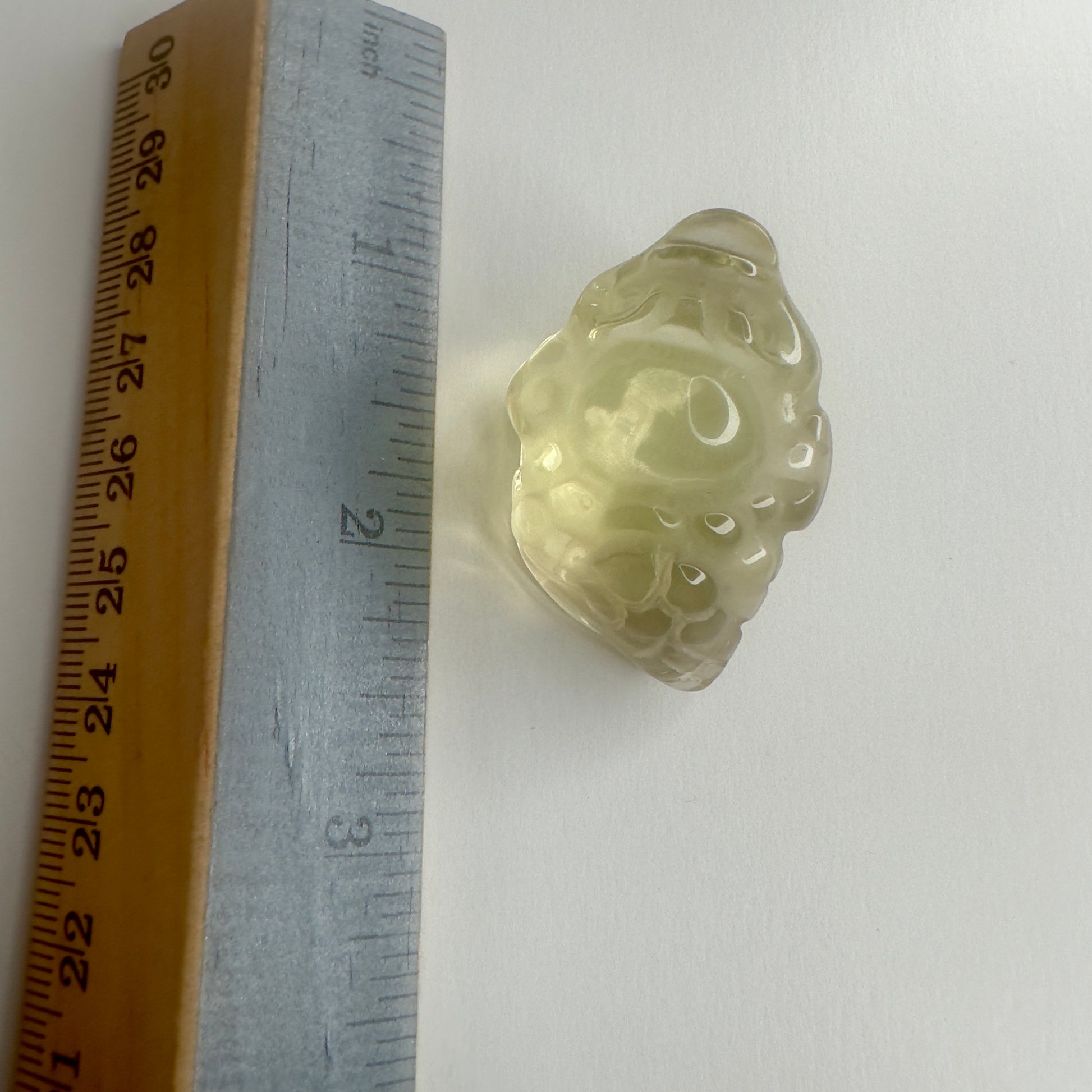 Adorable Mini Money Toad Master Carved In Citrine | Pocket size