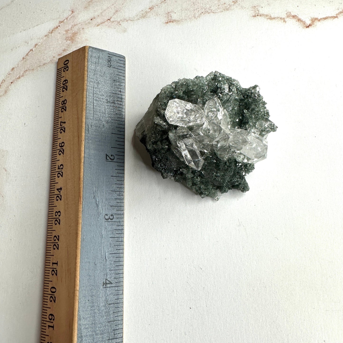 Beautiful Chlorite Himalayan Specimen Cluster With Rutile Inclusions From India AAA+ grade | Tucson Gem Show Exclusive