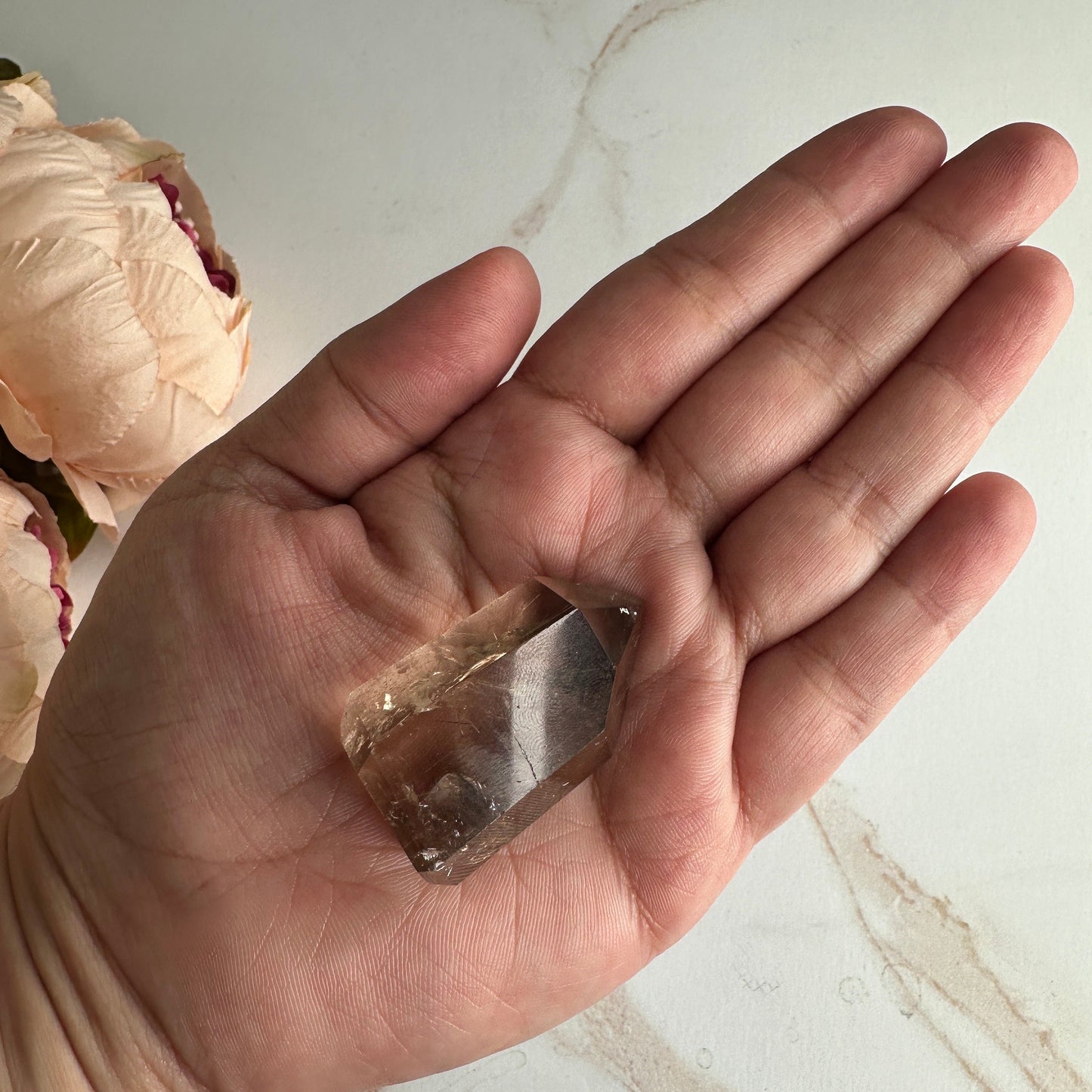 Amazing Rutile Smoky Quartz Point/Tower From Brazil