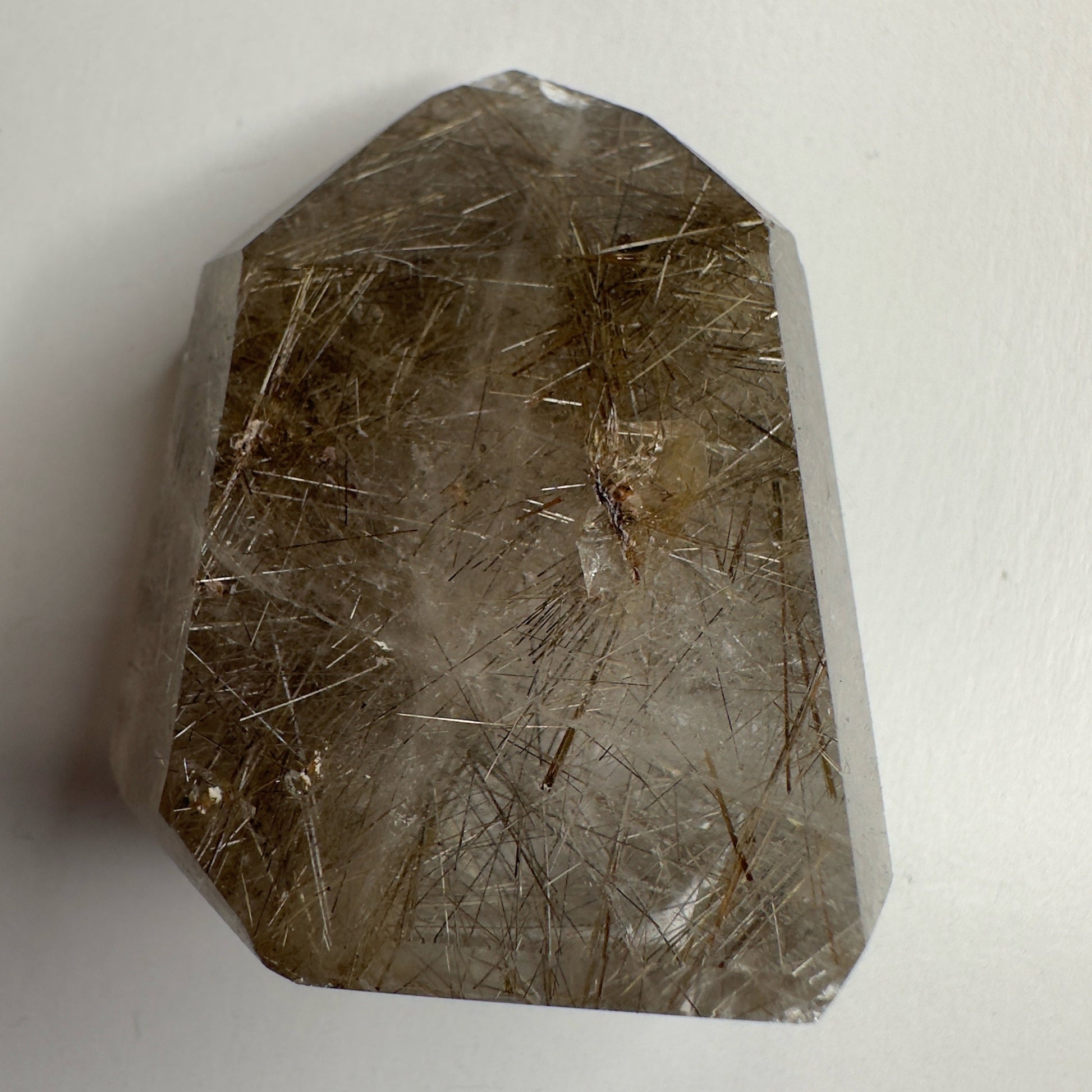 Stunning Rutile in Quartz Tower From Minas Gerais, Brazil