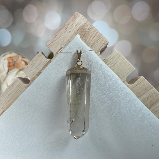 Stunning Citrine Quartz Pendant Point | High-Quality Exquisite Brazilian Crystal Jewelry for Necklace