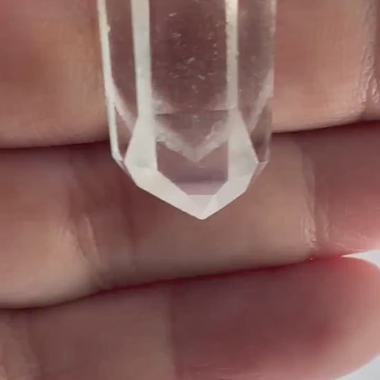 Beautiful Phantom Clear Quartz Pendant | High-Quality Exquisite Brazilian Crystal Jewelry for Necklace